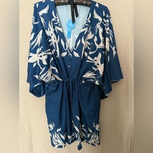 Cupshe Kimono, Cover Up, Top. Size XL